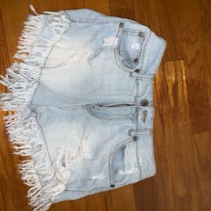 Altar’d State size 26 light wash shorts!